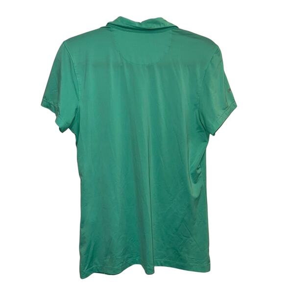 Ping Performance Turquoise Quarter Button Polo - Picture 4 of 6